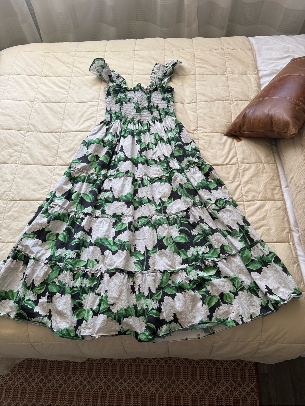 Hill House Floral Tiered Maxi Dress